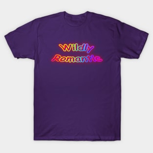 Wildly Romantic Neon Retro Rainbow T-Shirt